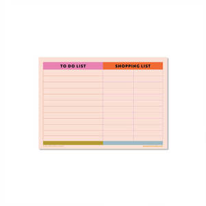 Good Tuesday A4 Magnetic Shopping List & To Do List Fridge Magnet Planner